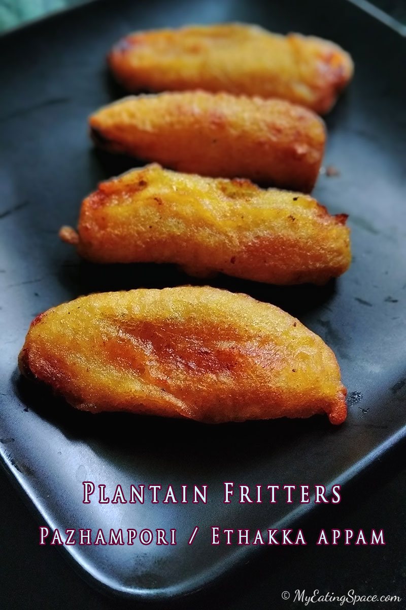 Yummy Banana fritters - a delicious and healthy evening snack.