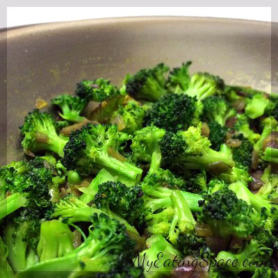 Broccoli stir-fry makes an easy to make healthy side-dish and extra tasty with garlic