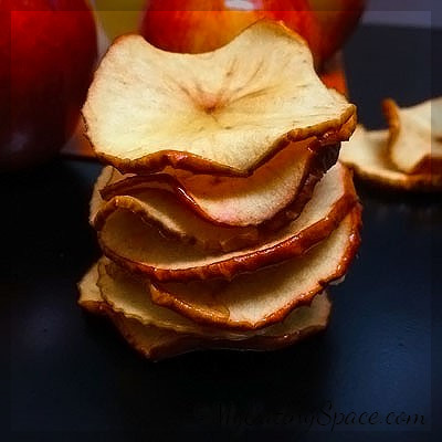 Oven baked apple chips with lime flavor is a delectable crispy sweet snack that you can easily make at home without a dehydrator. Any flavor can be added to make your style of apple chips like cinnamon, cardamom, cloves, orange etc.