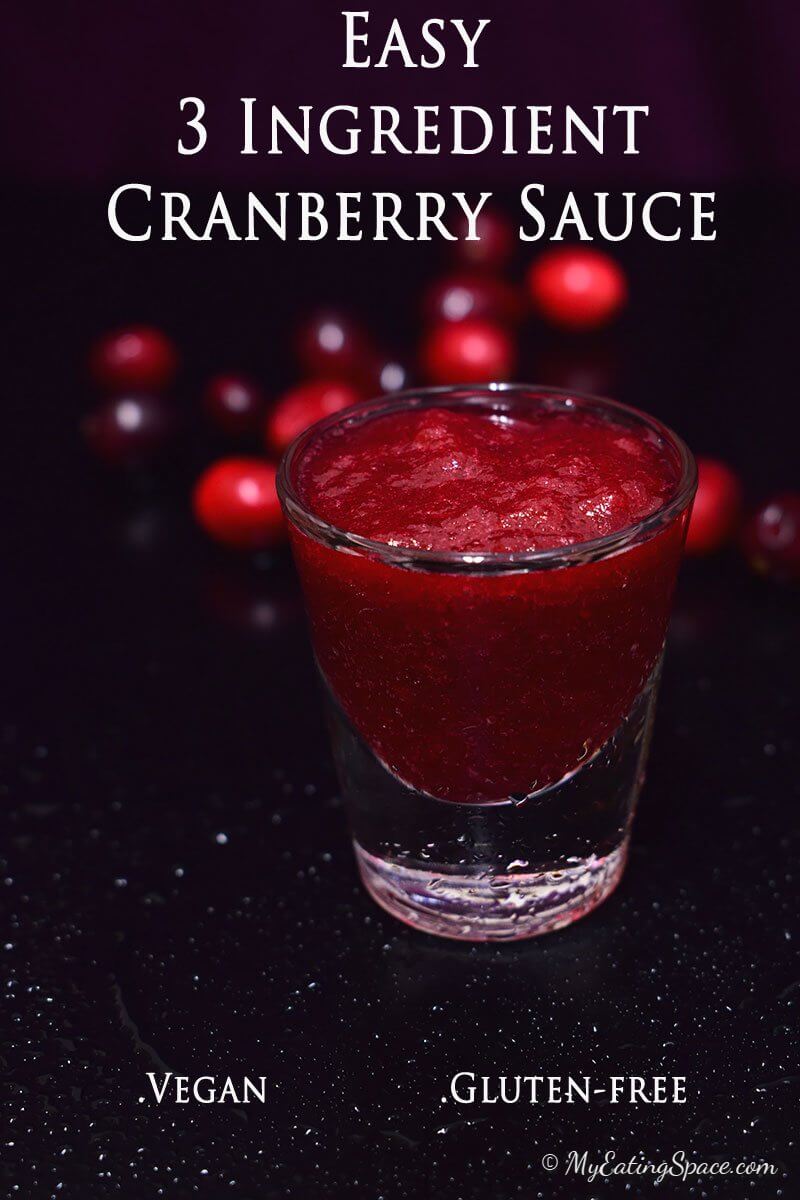 Classic Cranberry sauce made with orange juice. This cranberry relish will stay fresh for long that you can use them to make drinks and Thanksgiving dishes. More recipes at http://myeatingspace.com/