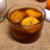 Candied Plantains in Orange syrup - fuss-free, simple, light, delicious dessert. This candy like dessert is vegan, gluten-free and takes 15 minutes to make. More recipes at http://myeatingspace.com/