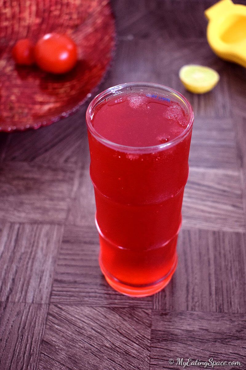 Hibiscus Flower Drink