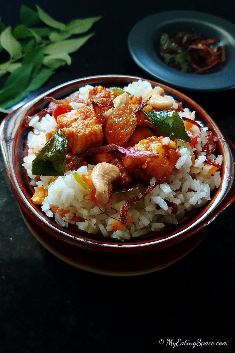 Paneer Biryani - Easy Vegetable Biryani with Indian Cottage Cheese - My ...