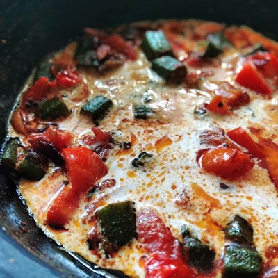 okra tomato curry