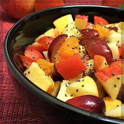 A healthy bowl of fruit salad will make any day refreshing. Just look for some simple tips and make your perfect fresh fruit salad. Get the recipe at myeatingspace,com
